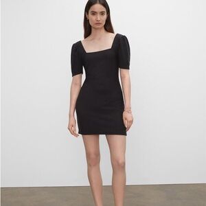 Club Monaco Puff Sleeve Mini Dress